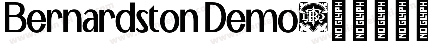 Bernardston Demo字体转换